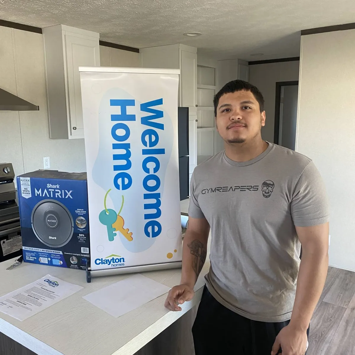 DAMION M. welcome home image