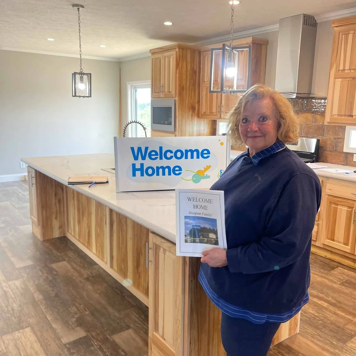 Mary Jo H. welcome home image