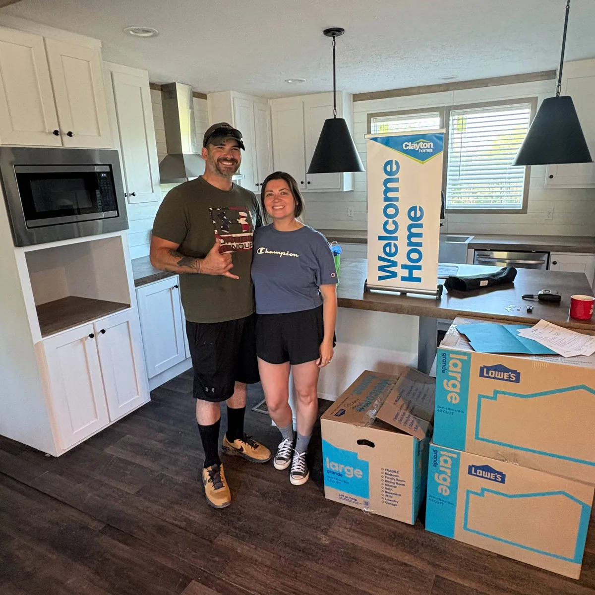 Vincent B. welcome home image