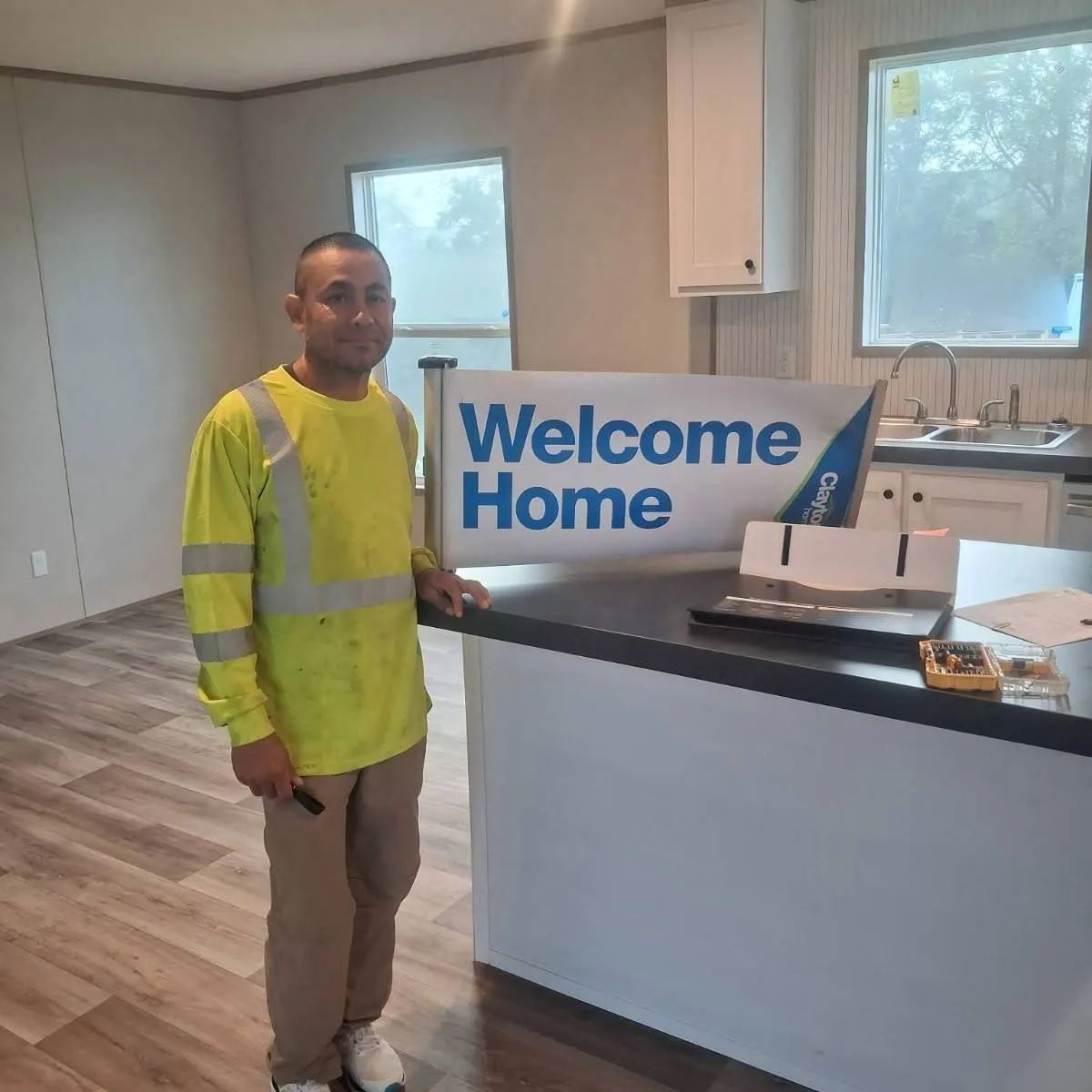 Hector A. welcome home image