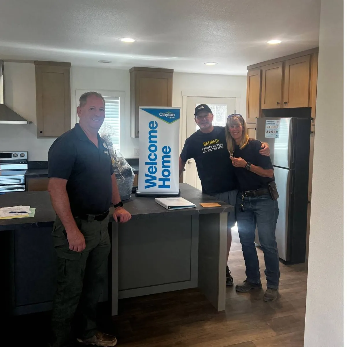 AARON W. welcome home image