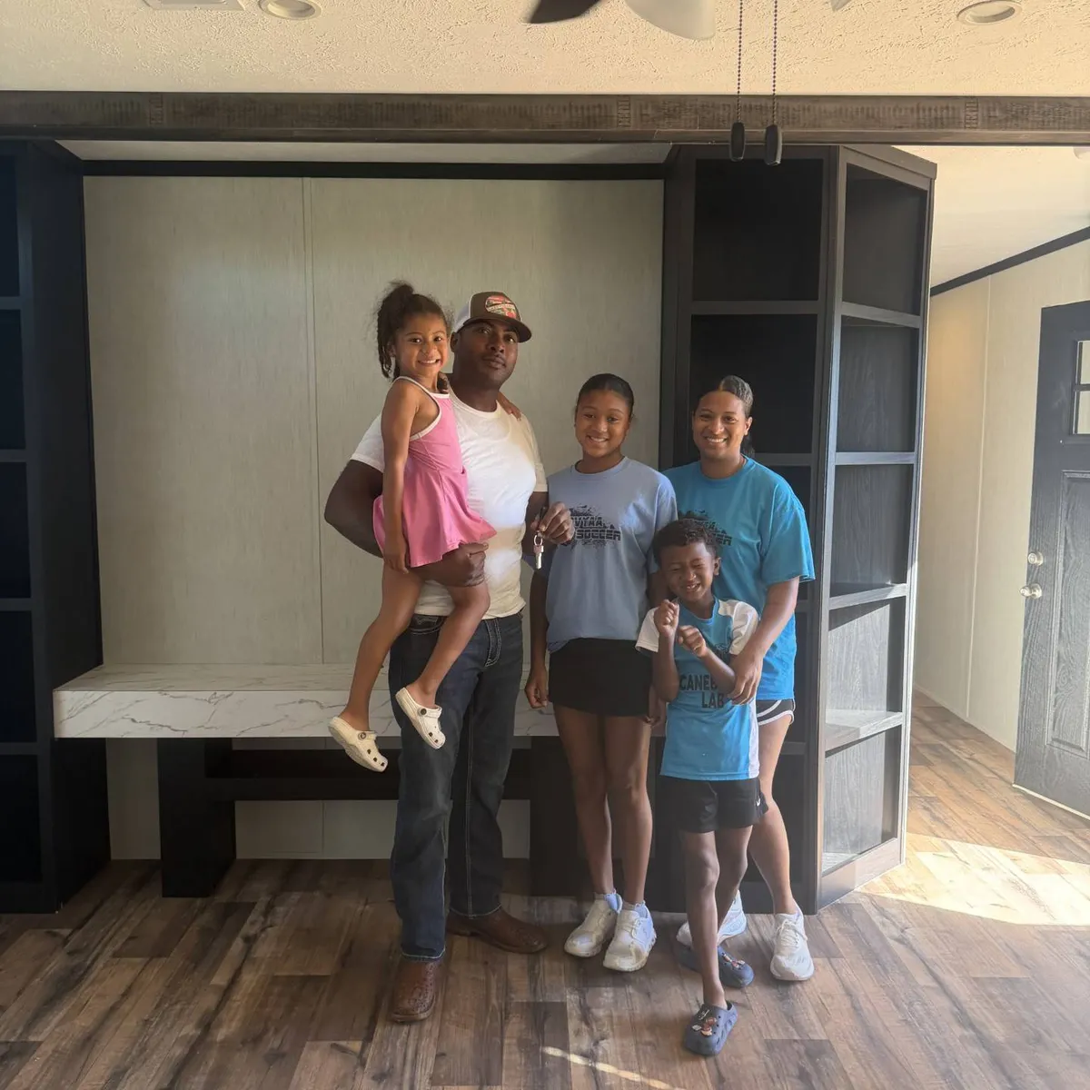 Jacquewell P. welcome home image