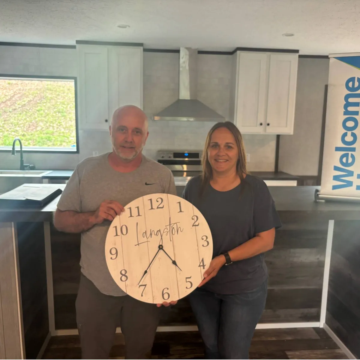 Matthew L. welcome home image