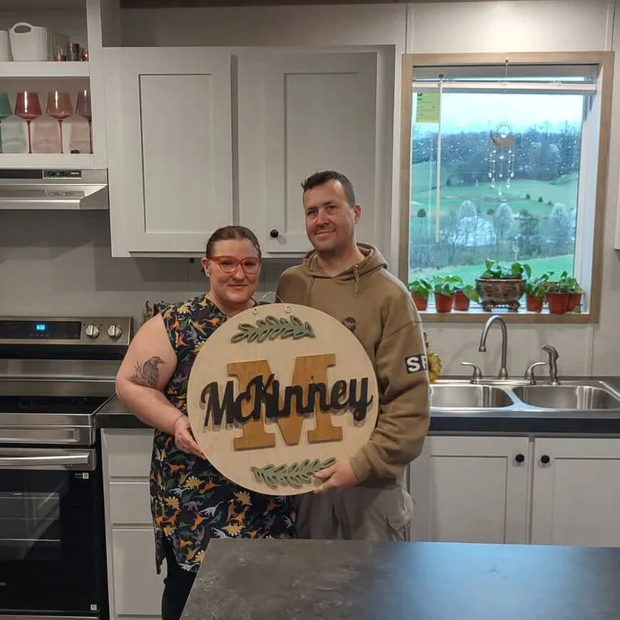 ANDREW M. welcome home image