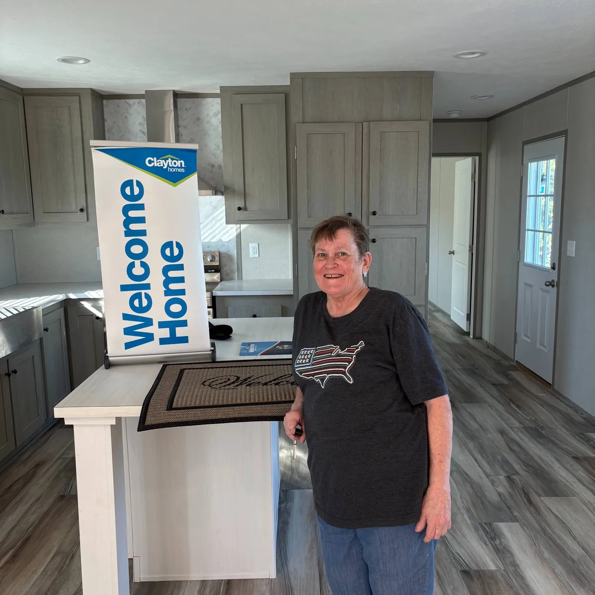 SHIRLEY P. welcome home image