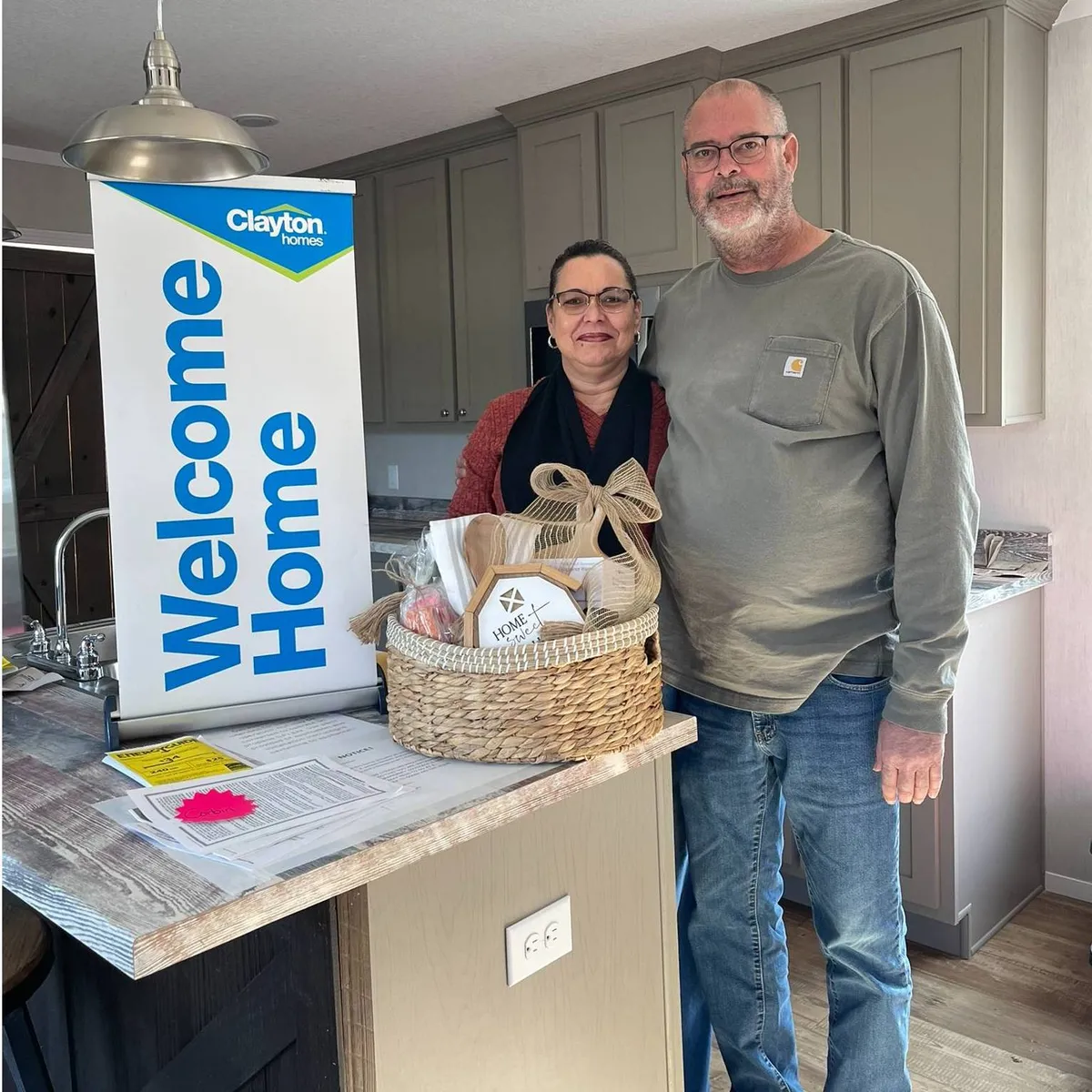 RAYMOND C. welcome home image