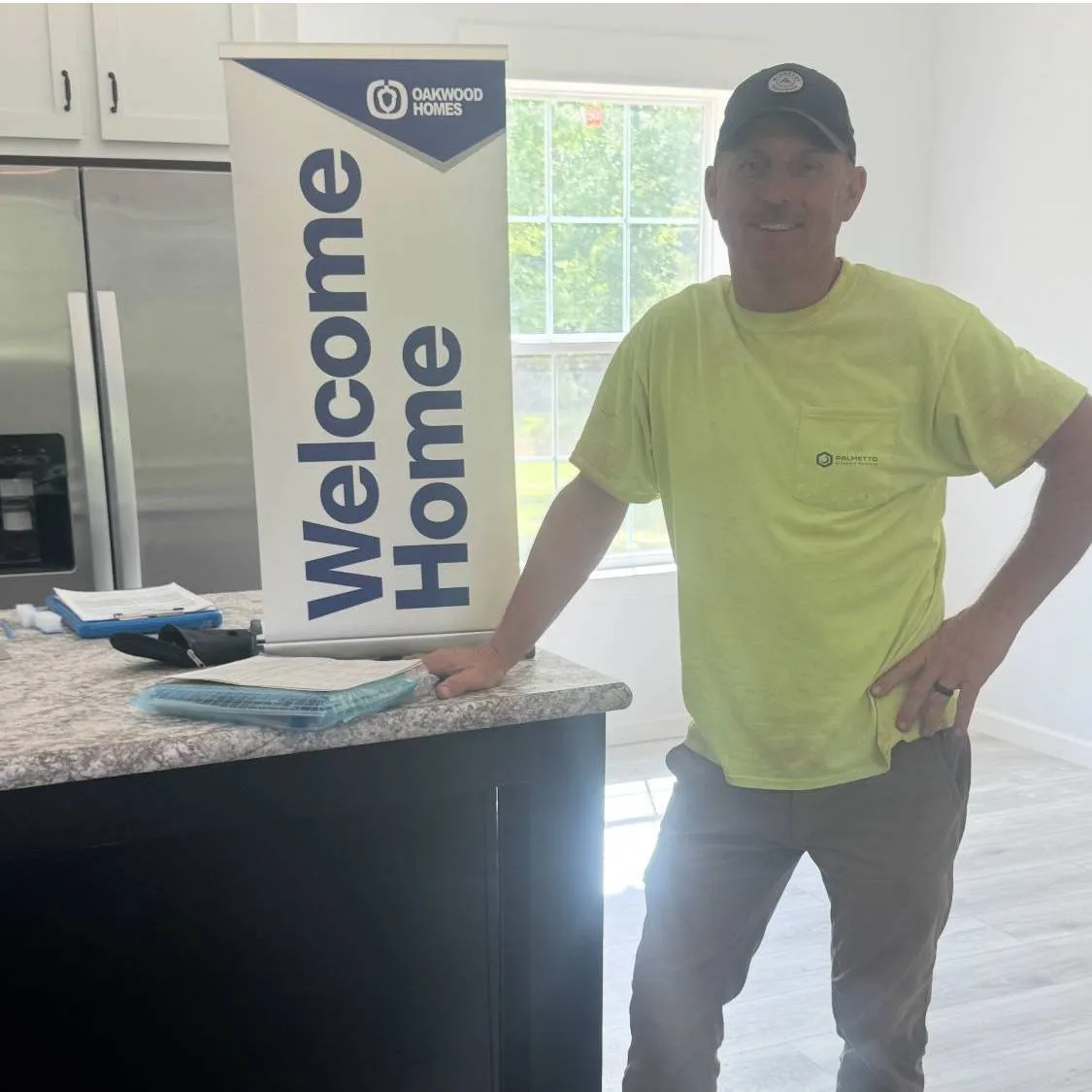 MICHAEL M. welcome home image