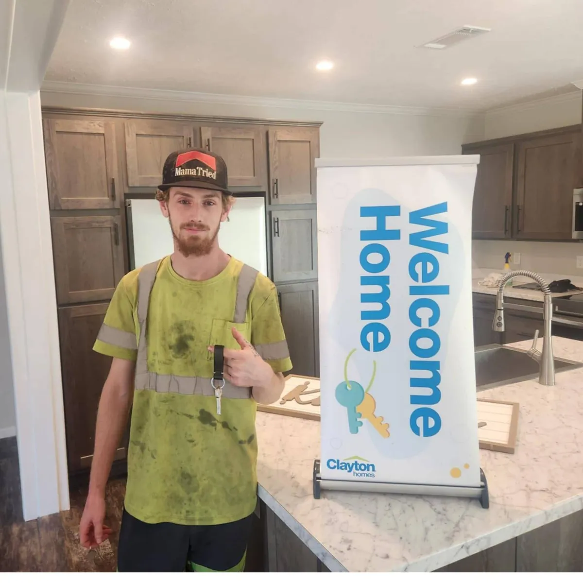 Austin C. welcome home image
