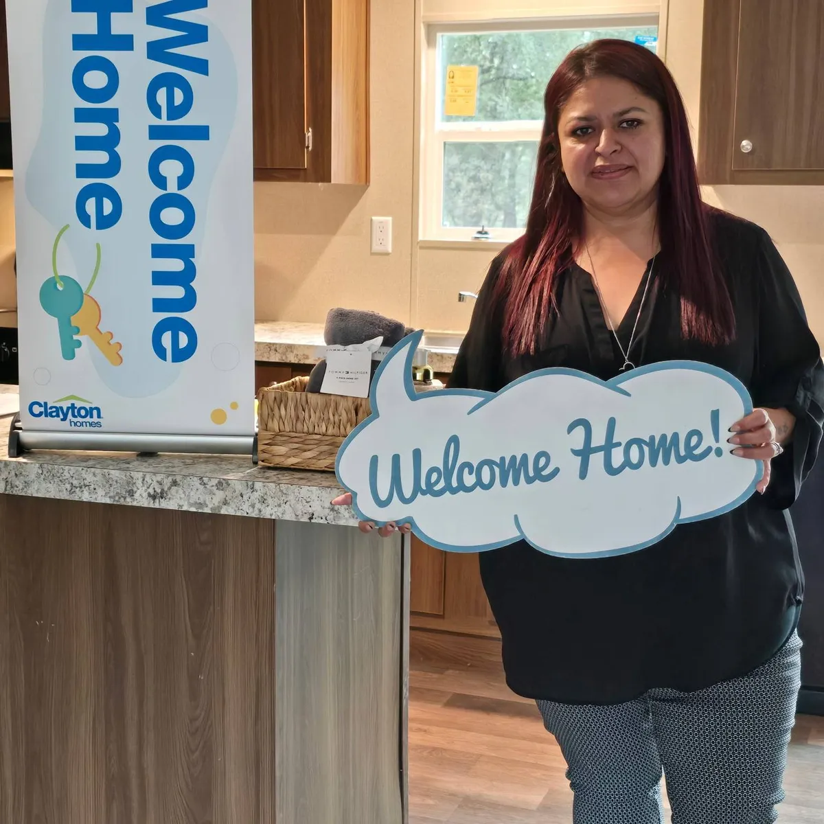 BRENDA C. welcome home image