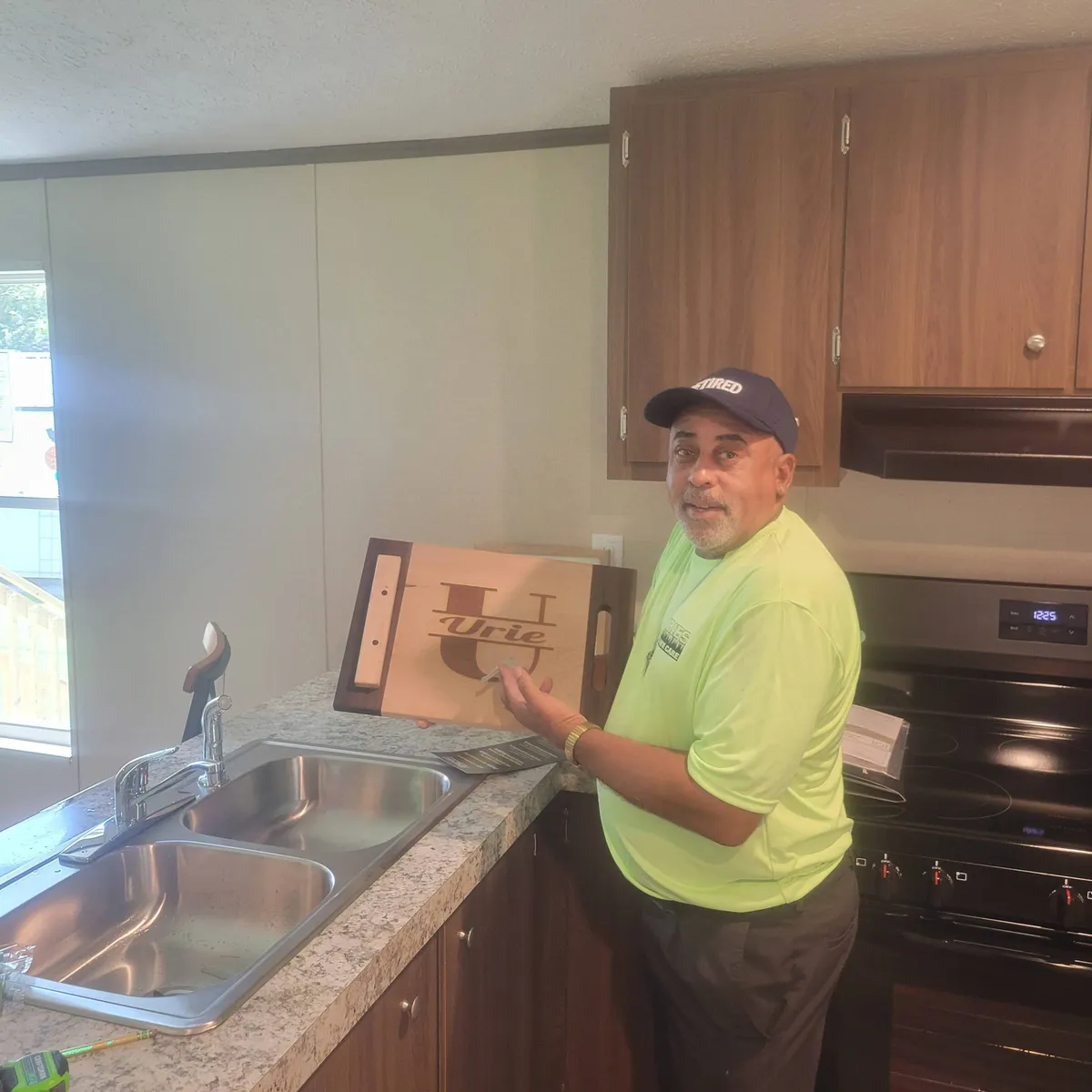 BERNARD U. welcome home image