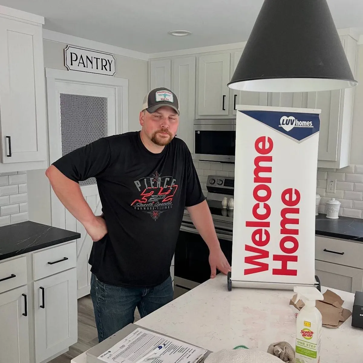 DYLAN M. welcome home image