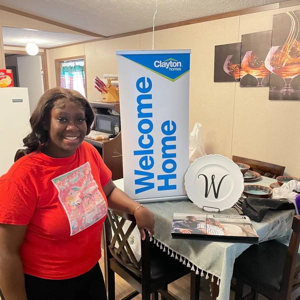 PRECIOUS W. welcome home image