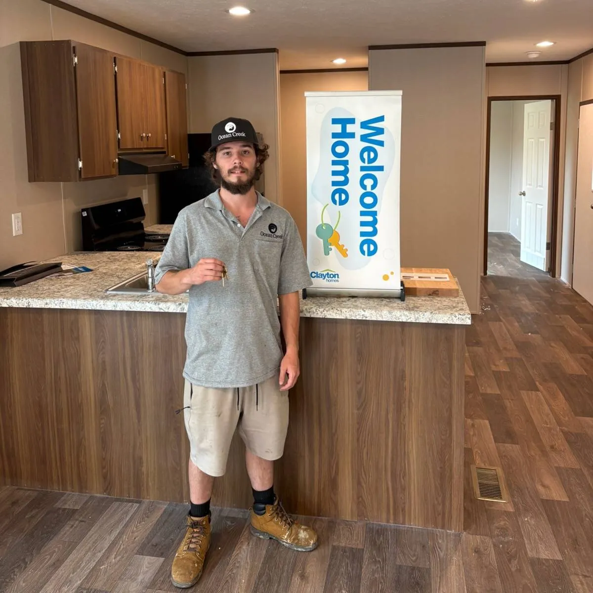 MICHAEL M. welcome home image