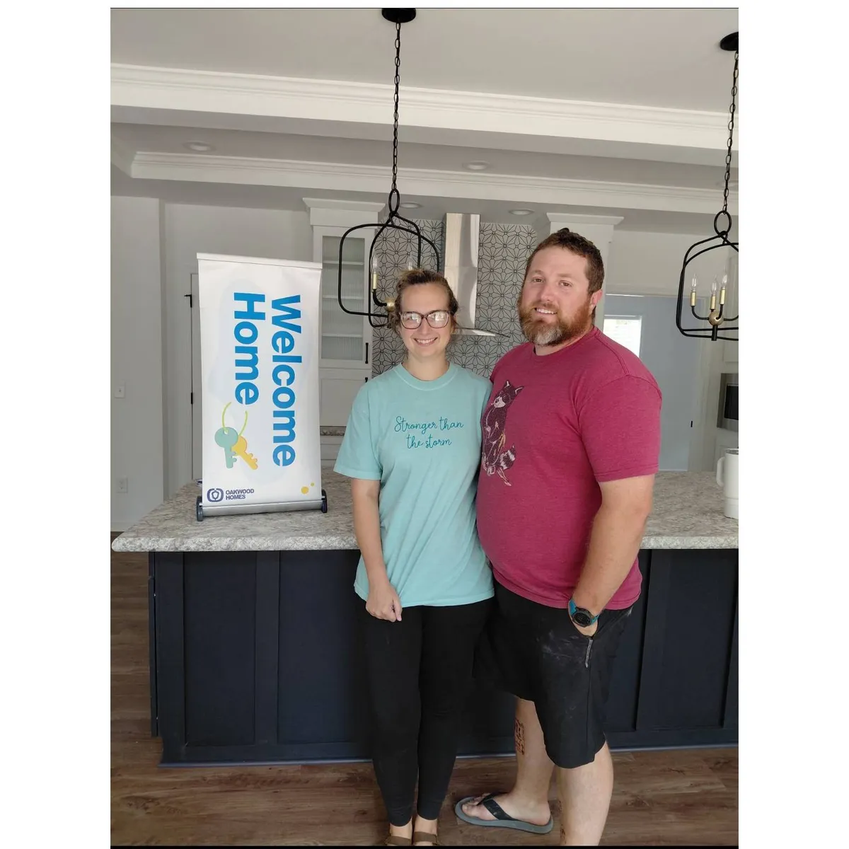KYLE M. welcome home image