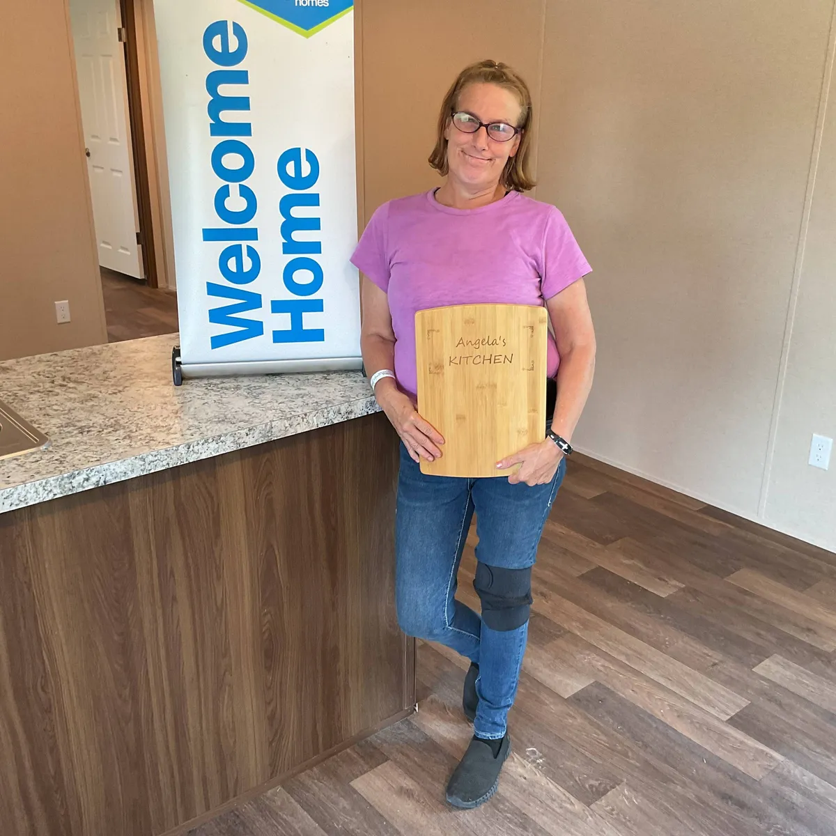 Angela F. welcome home image