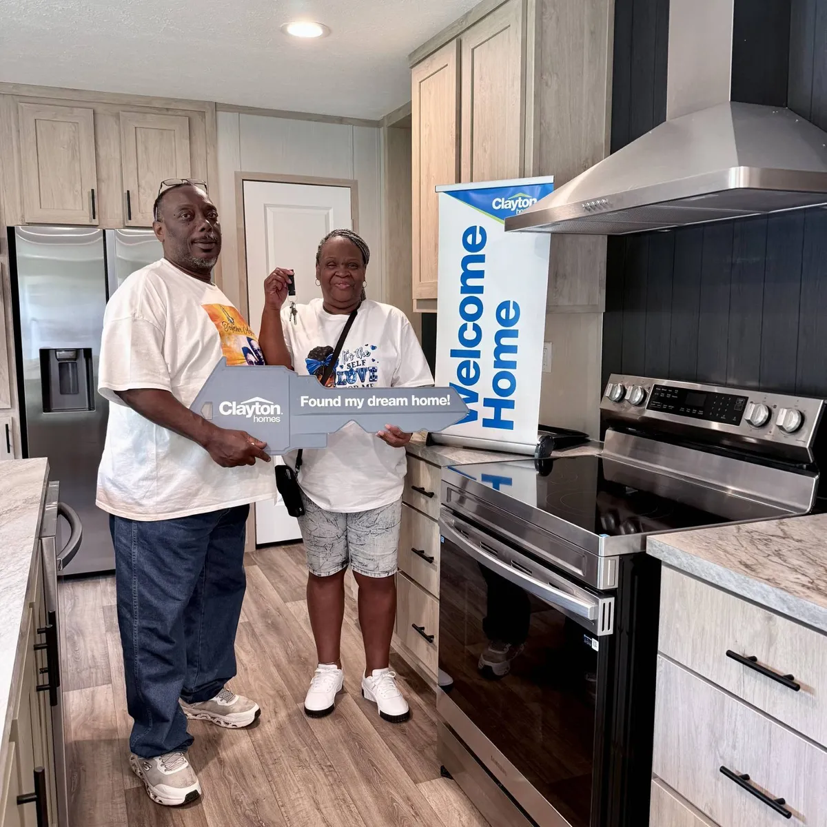 FREDERICK P. welcome home image