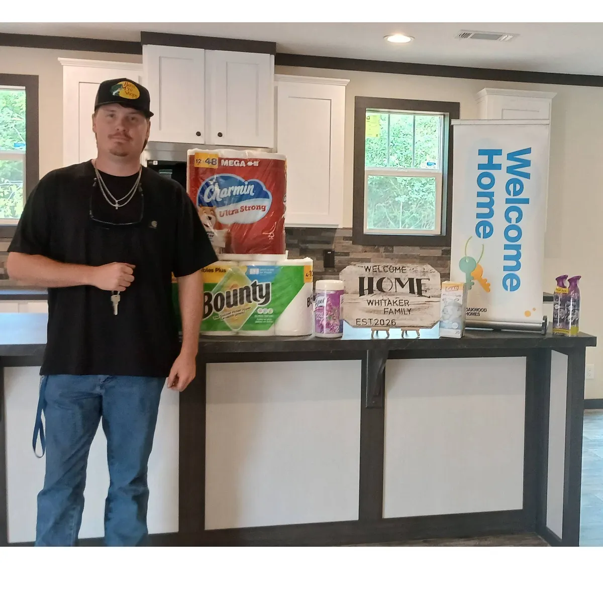 Daniel Joe W. welcome home image