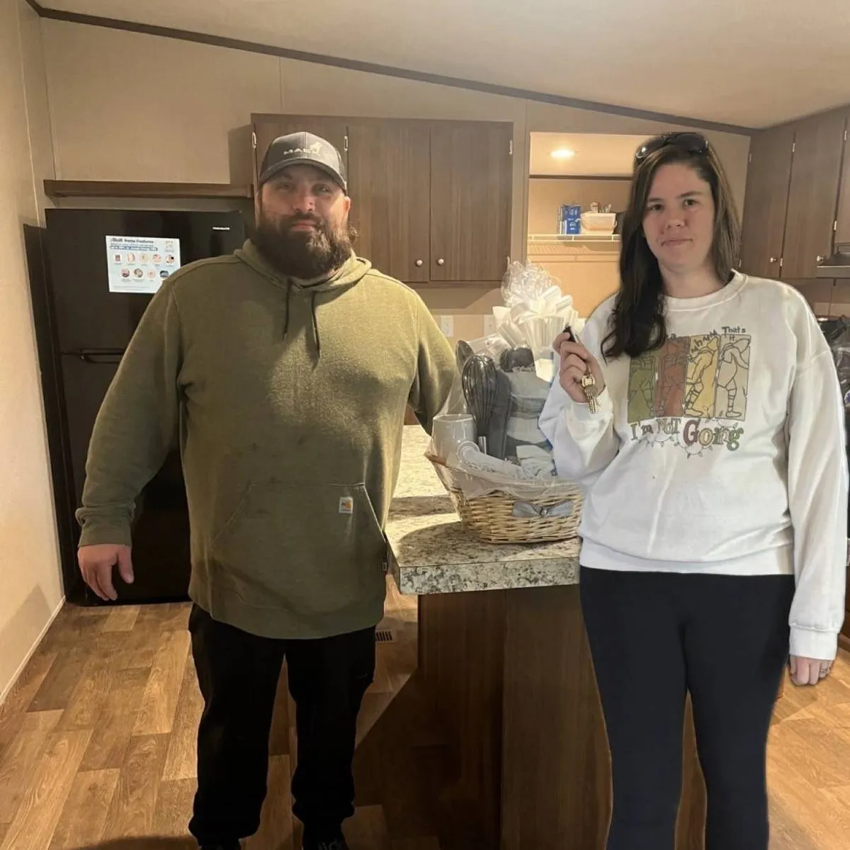 CHARLES J. welcome home image