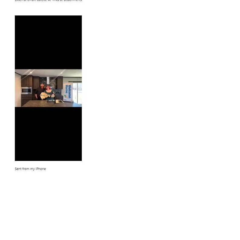 KAYLA M. welcome home image