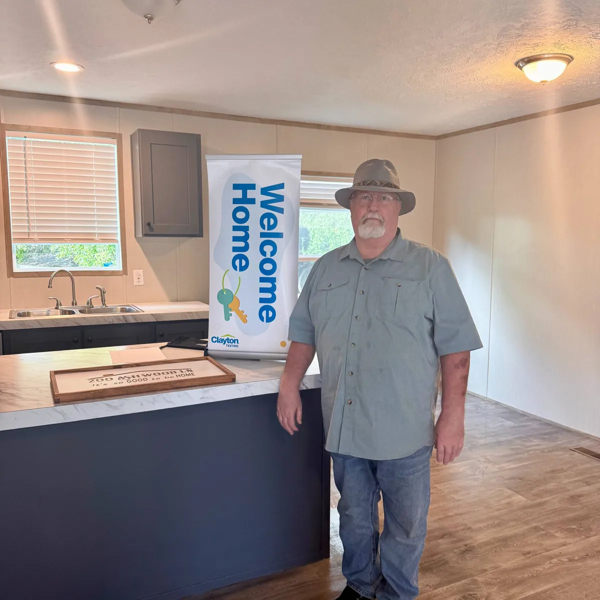 MONTY M. welcome home image