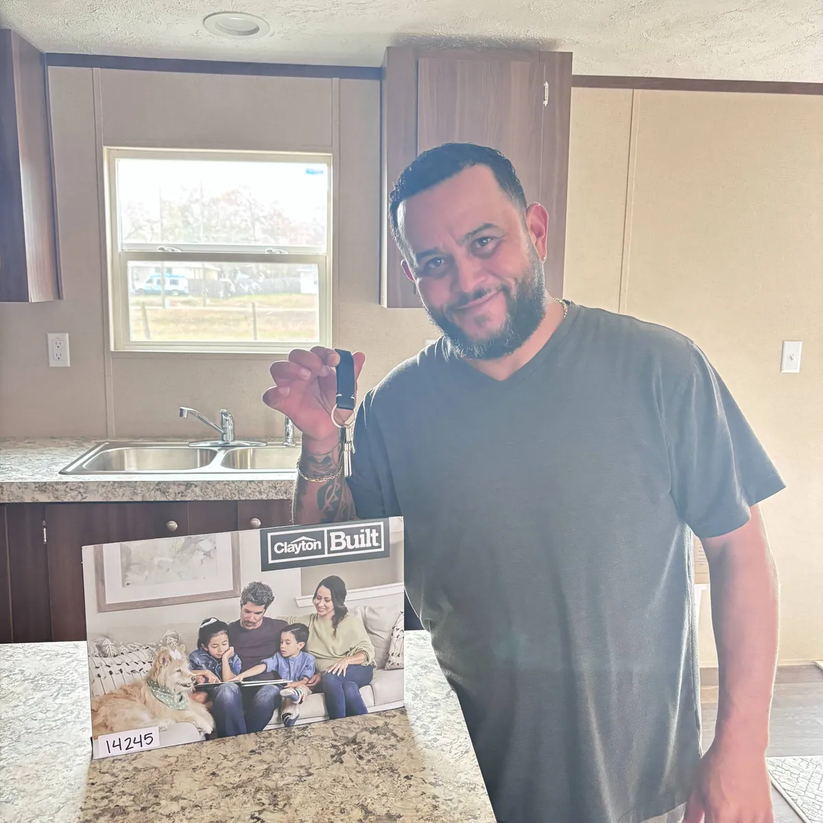 ARNALDO M. welcome home image