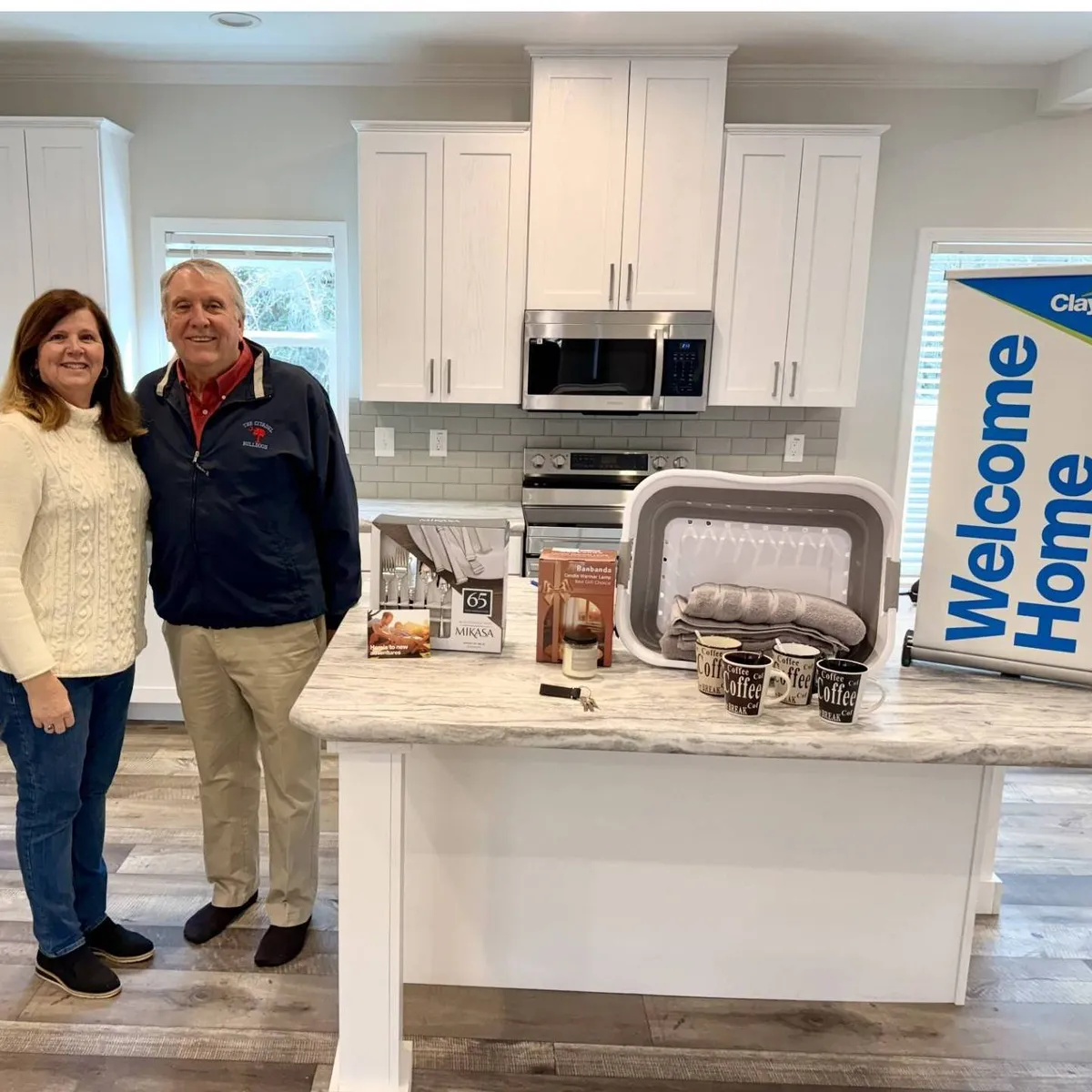 JAMES J. welcome home image