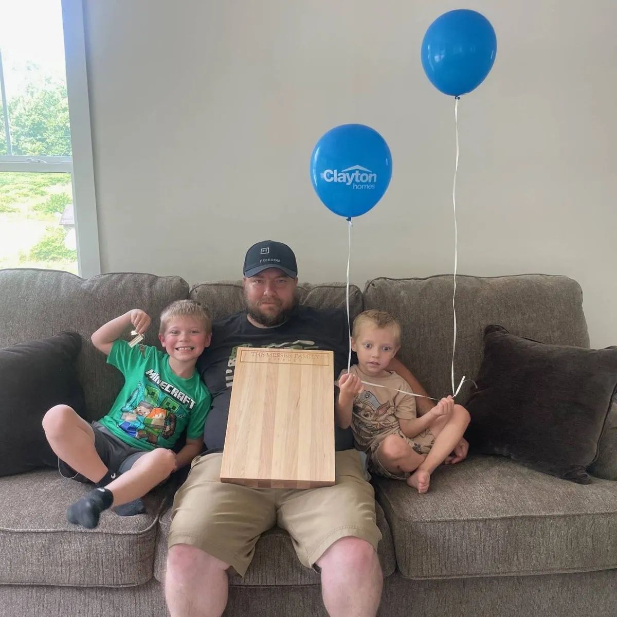 JAMES M. welcome home image