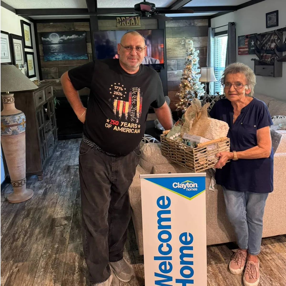 JOHN C. welcome home image