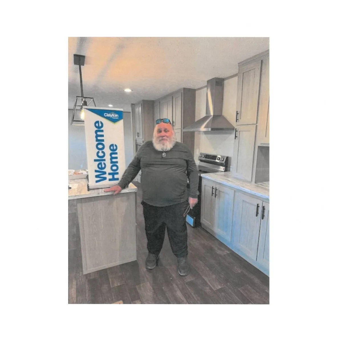 DAVID K. welcome home image
