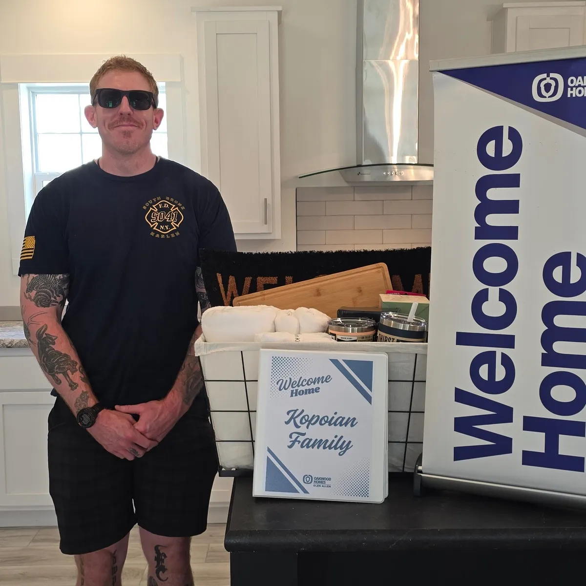 Angelique K. welcome home image