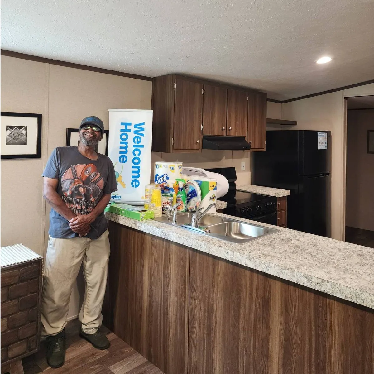 Lonnie B. welcome home image