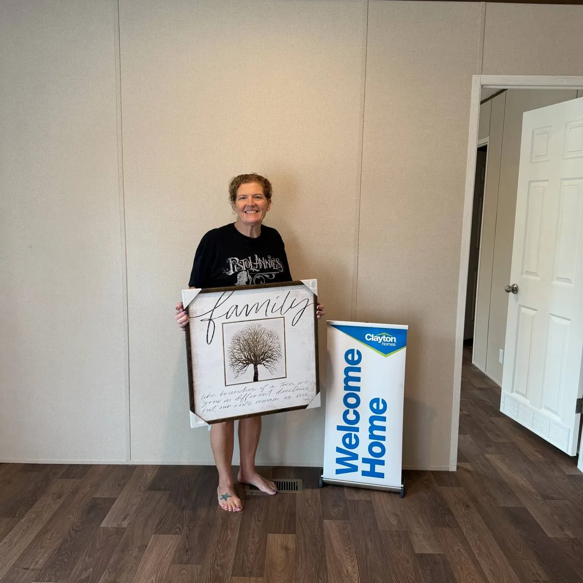 Jaden L. welcome home image