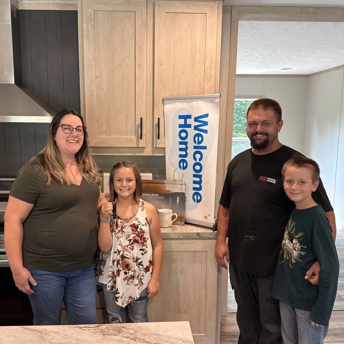 CHRISTOPHER L. welcome home image