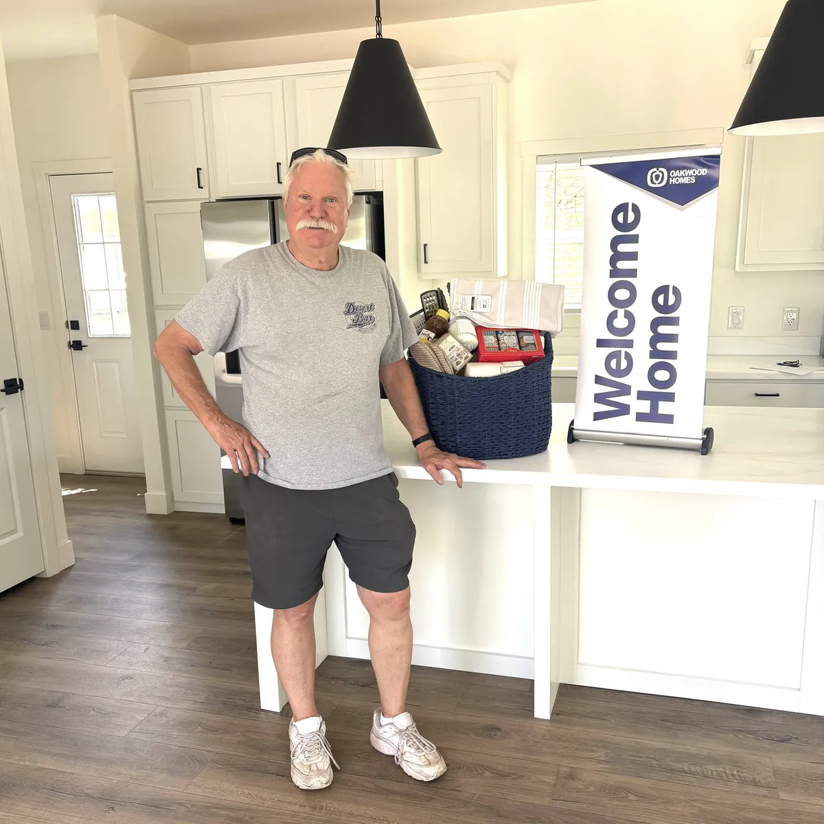 DONALD C. welcome home image