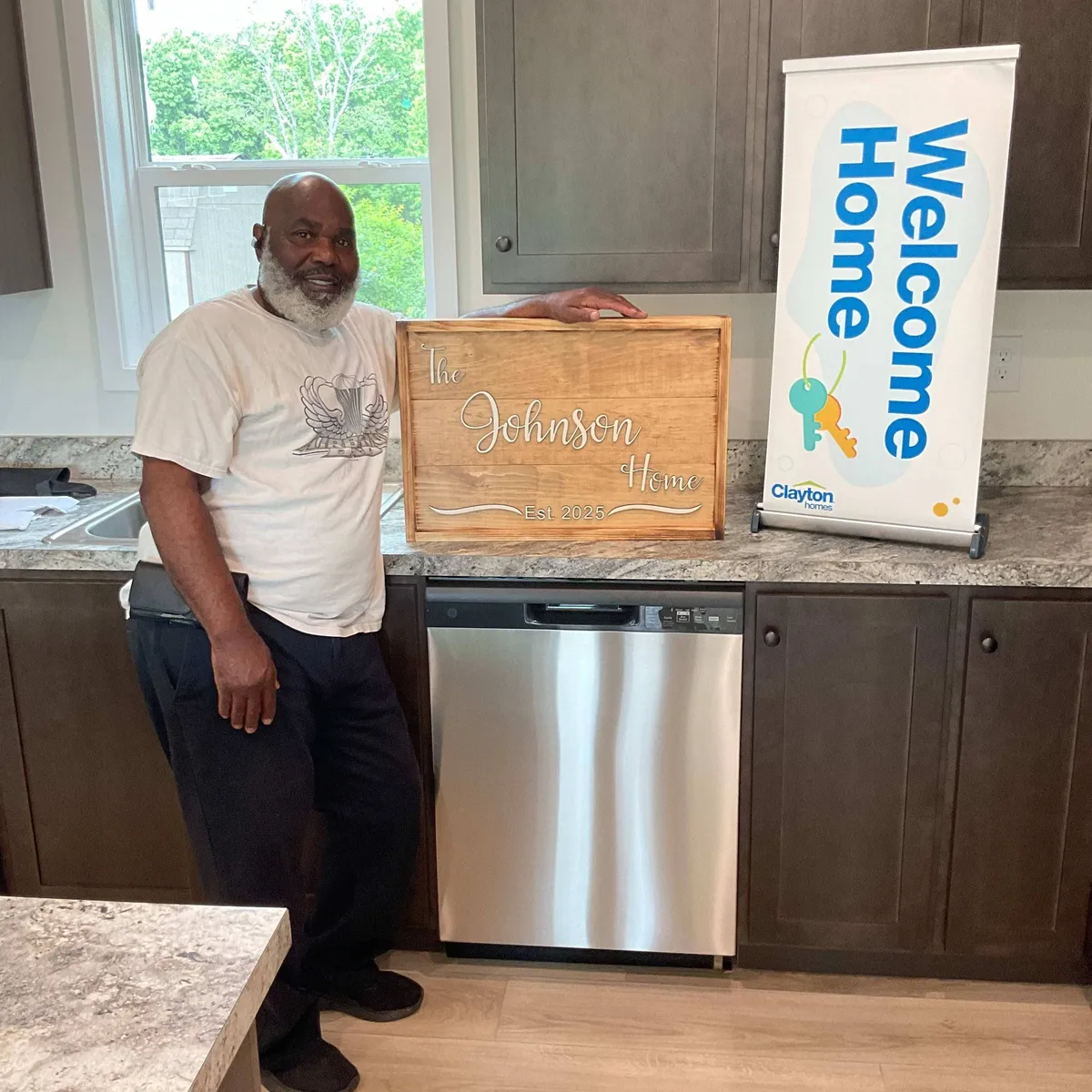DARNELL J. welcome home image