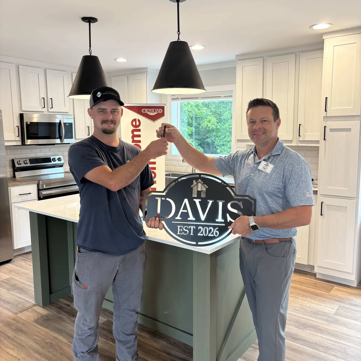 LUKE D. welcome home image