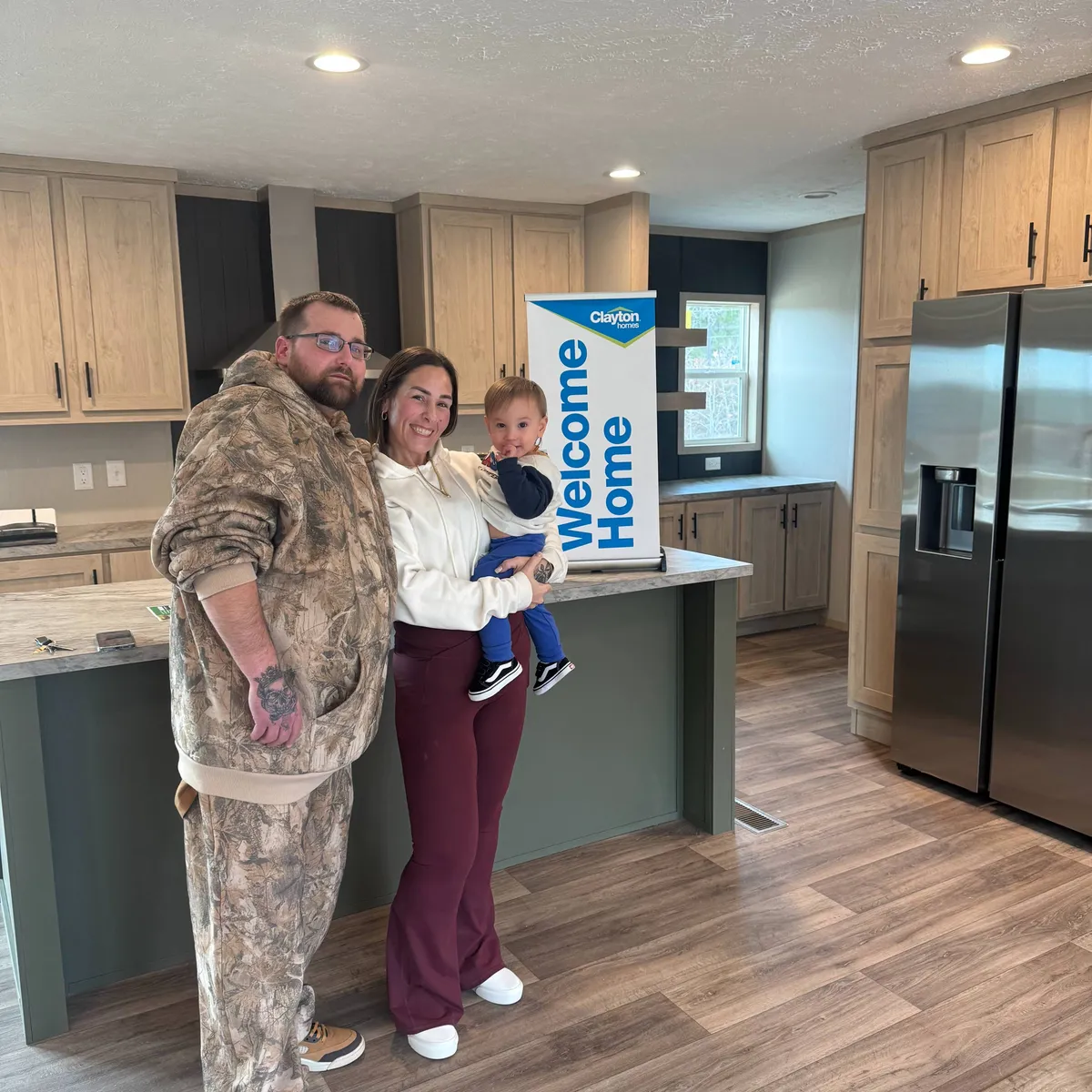 JOSHUA M. welcome home image