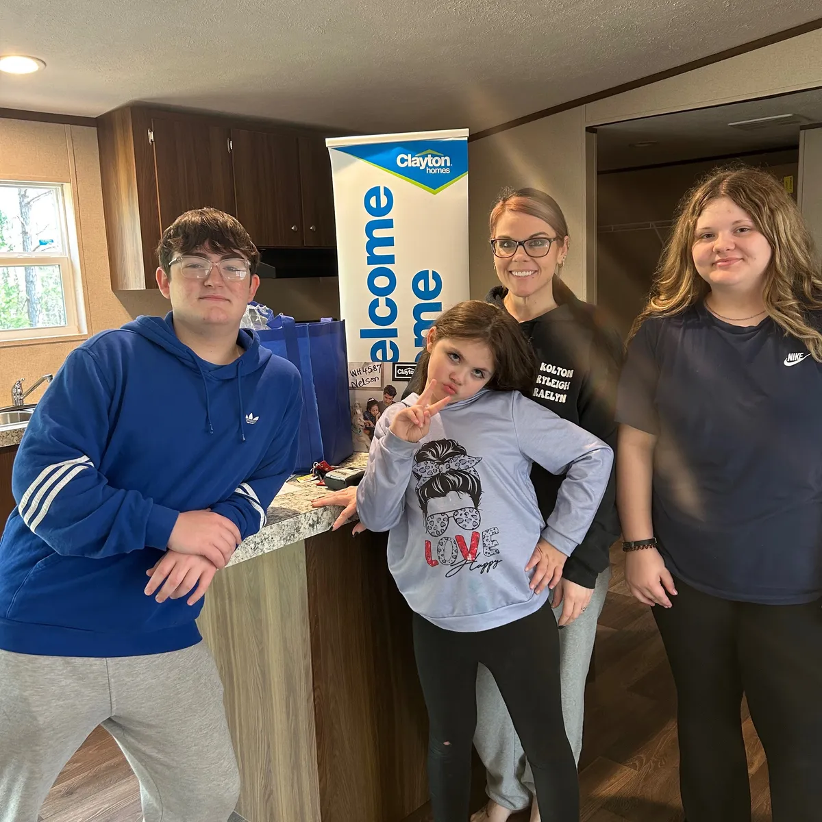 KAYLA N. welcome home image