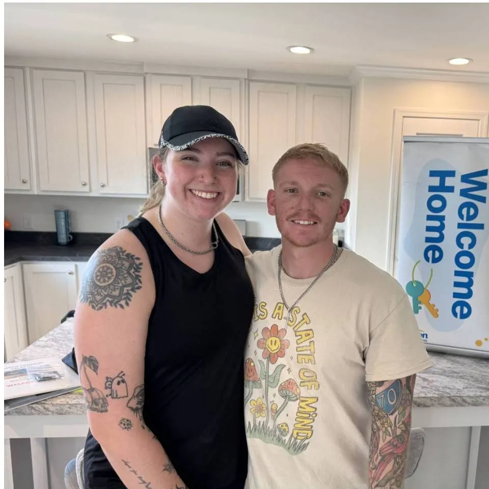 Thomas E. welcome home image