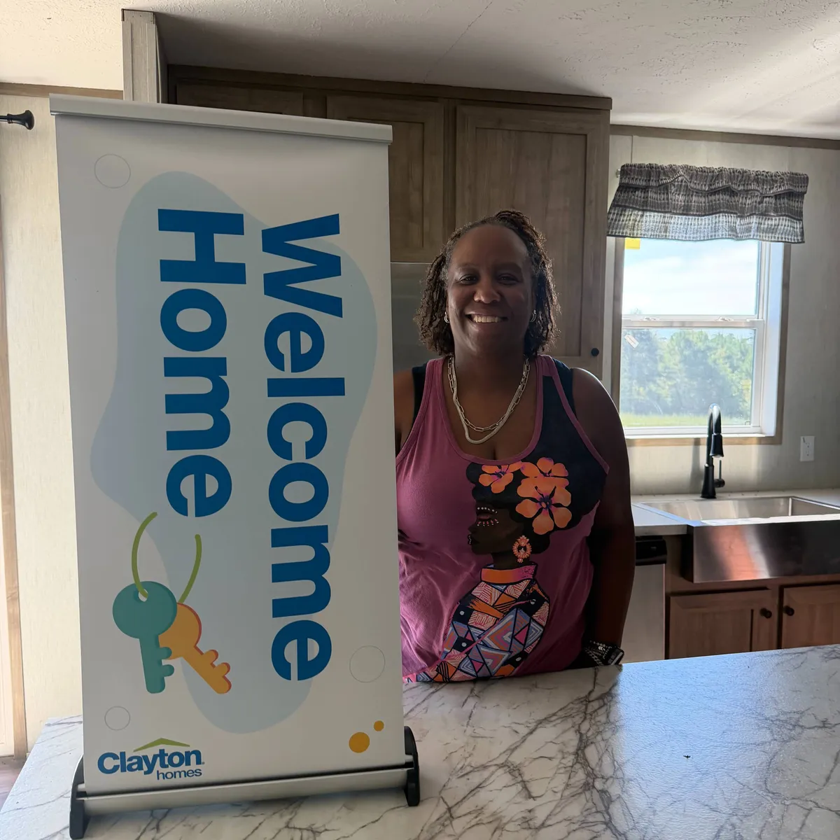 SHAKEMA M. welcome home image