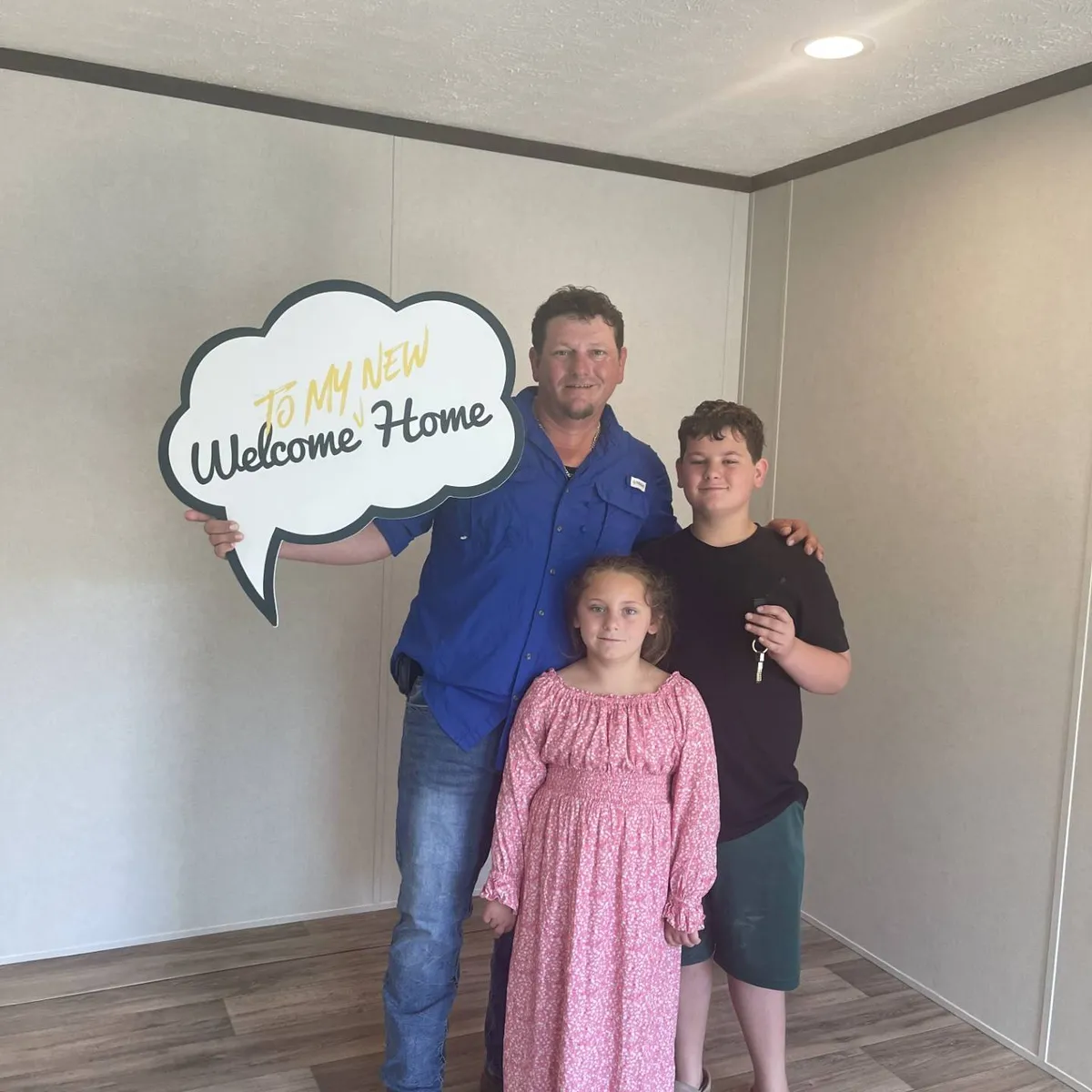 Joshua M. welcome home image