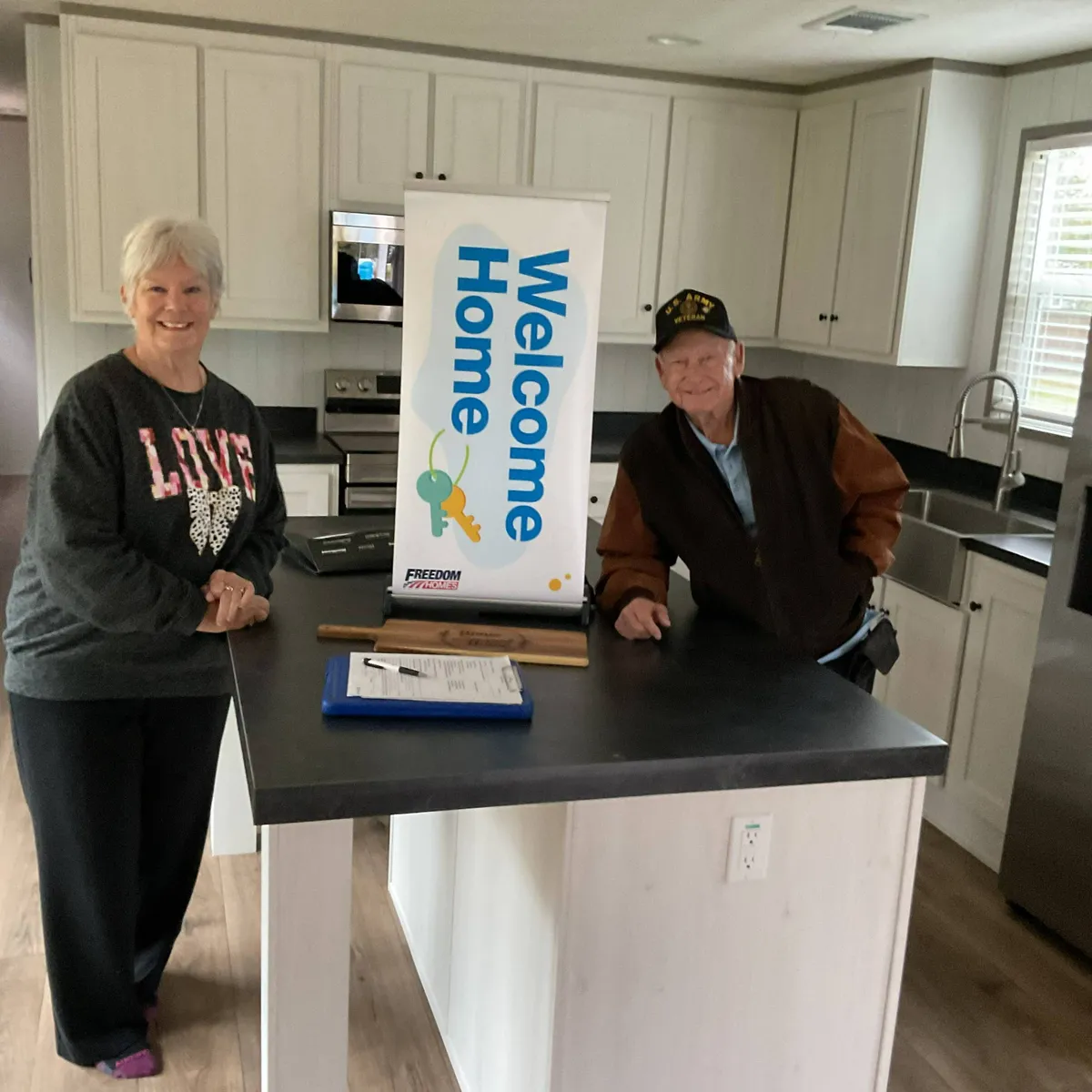 LINDA C. welcome home image