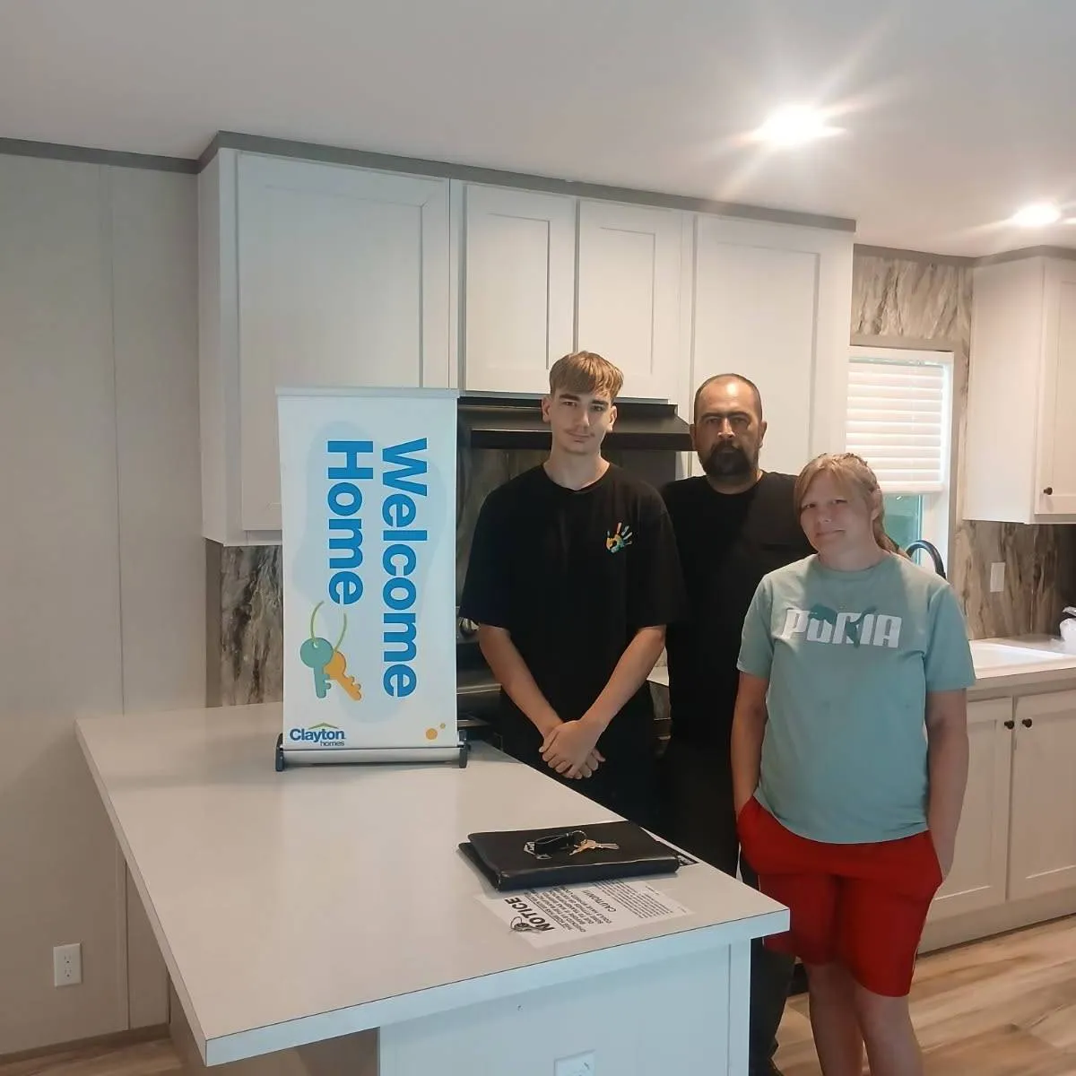 John L. welcome home image