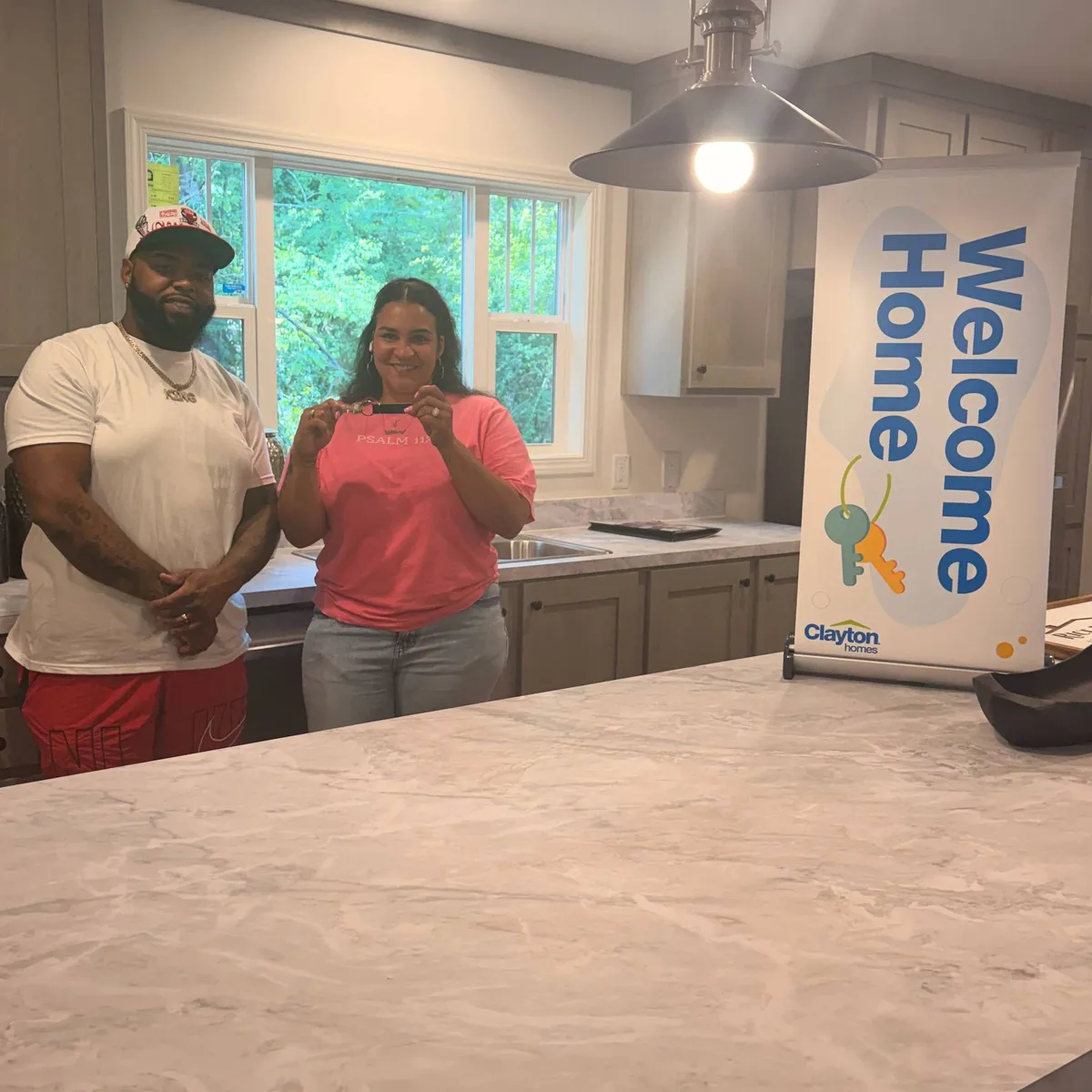 LAMARUS E. welcome home image