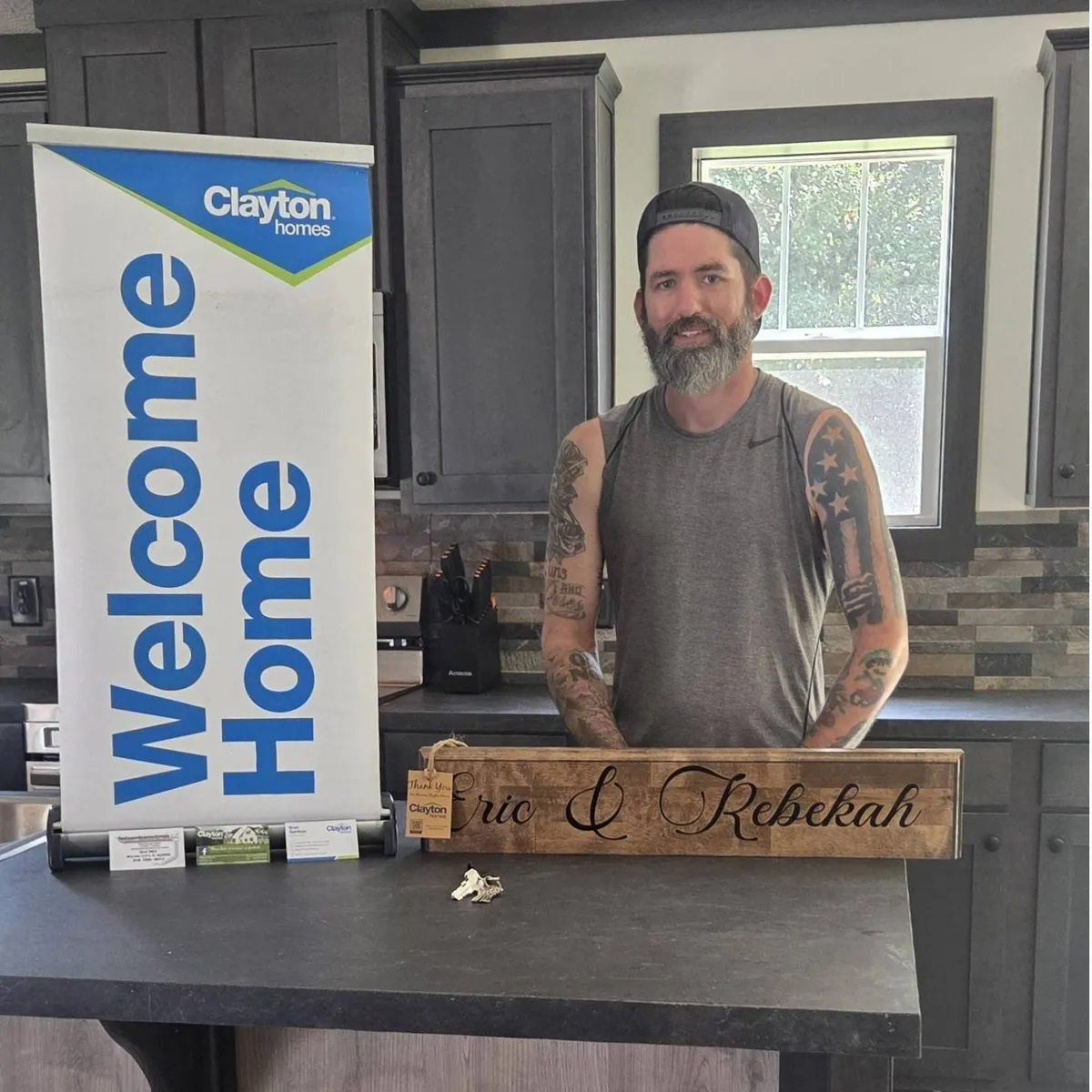 ERIC F. welcome home image
