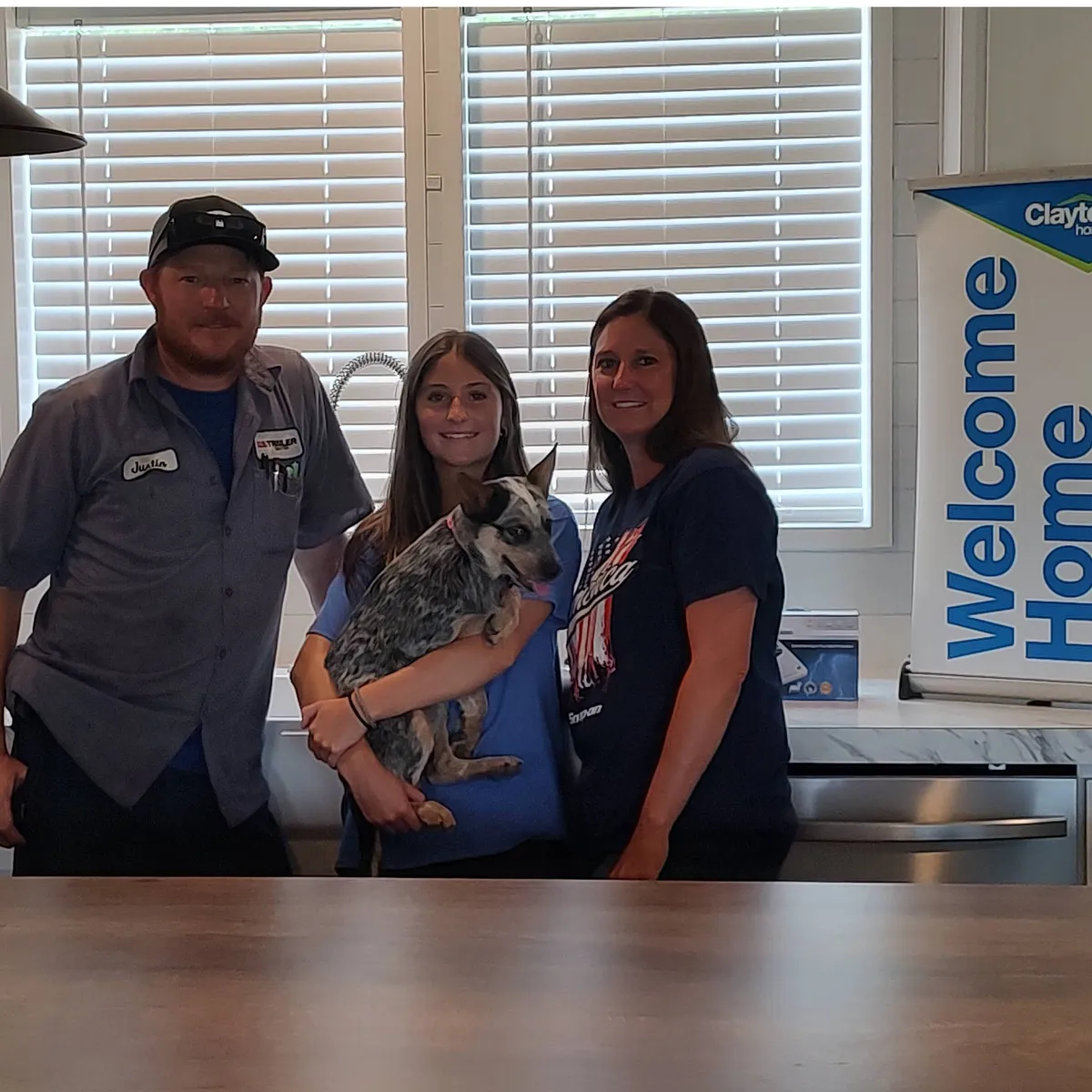 KENNETH M. welcome home image