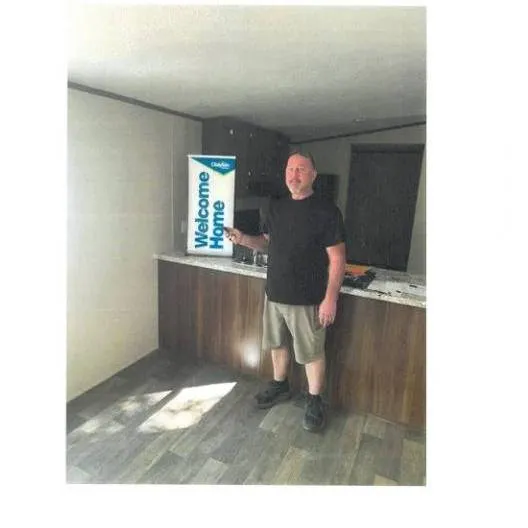 Robbie H. welcome home image