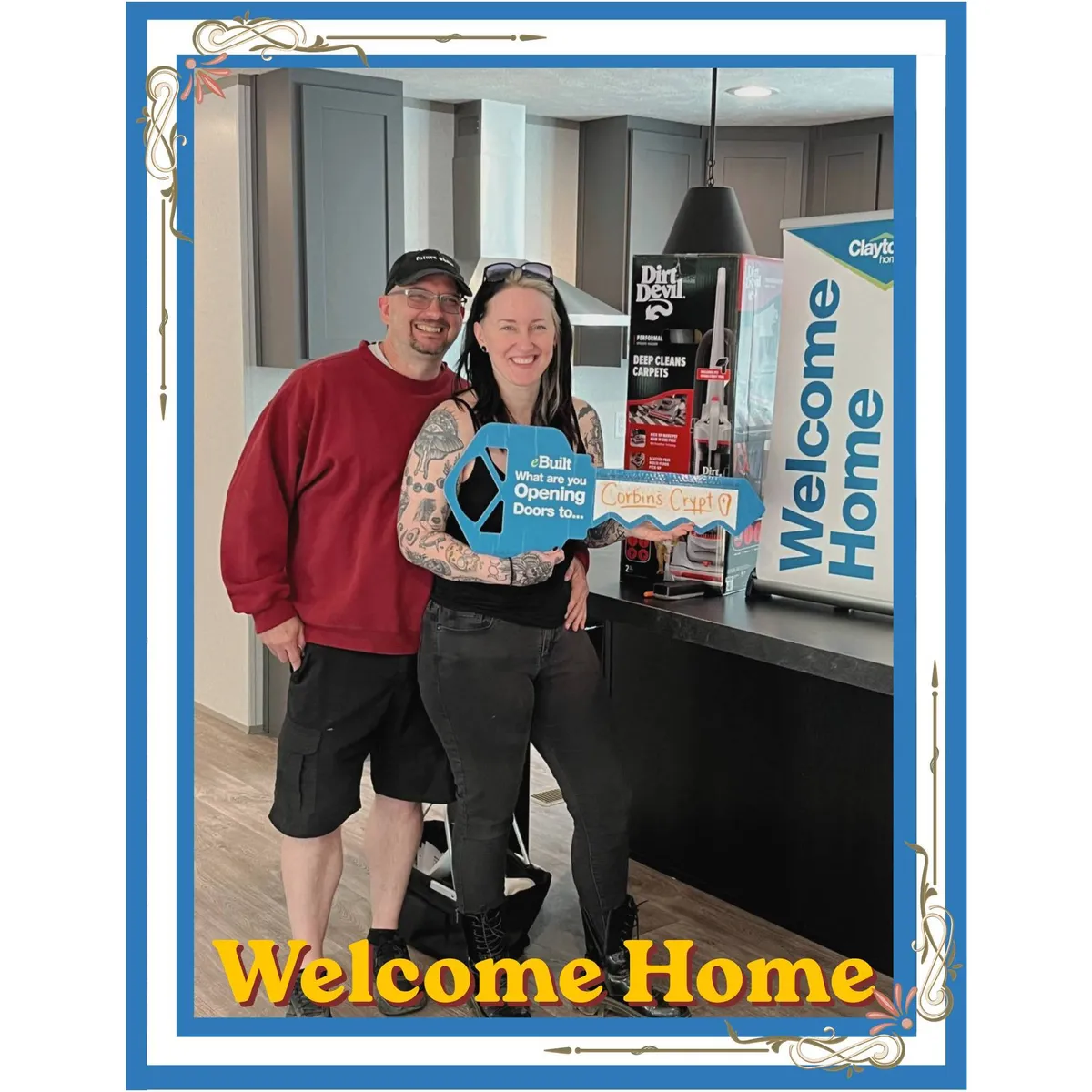 Carl C. welcome home image