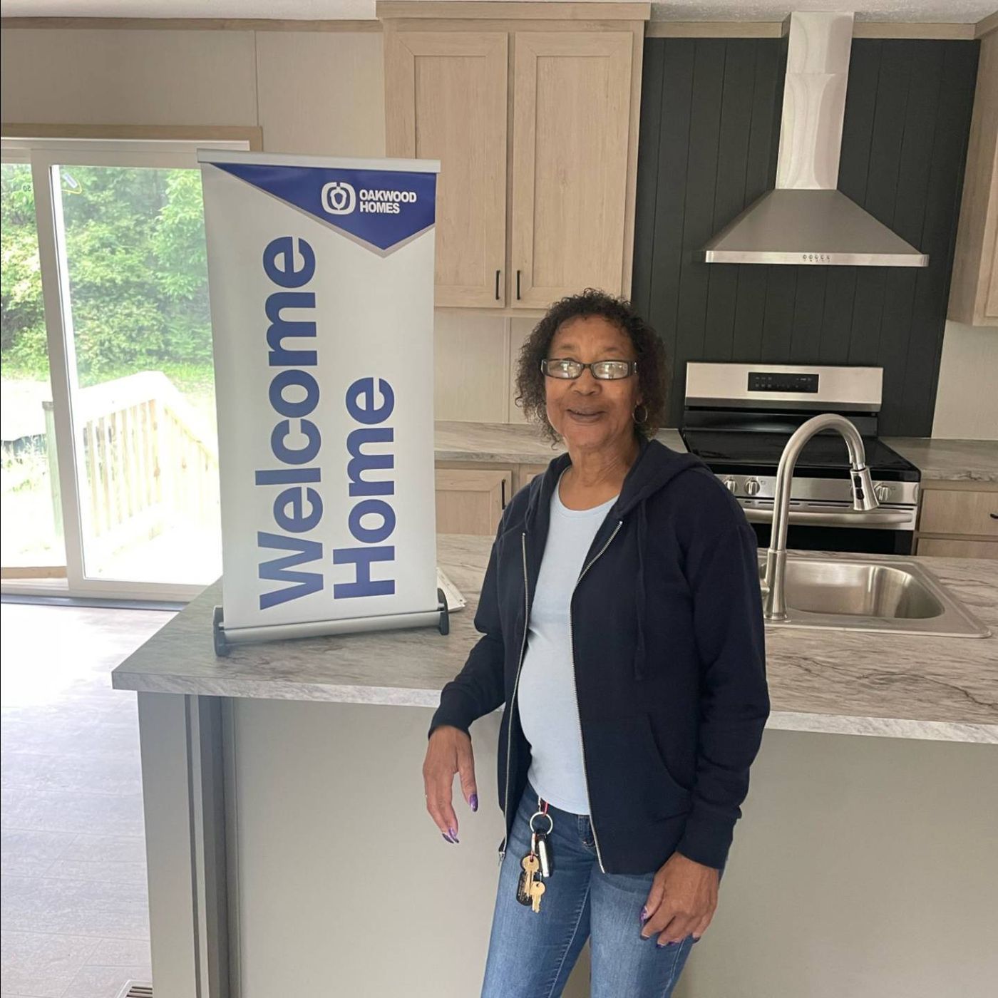SHIRLEY ANN T. welcome home image