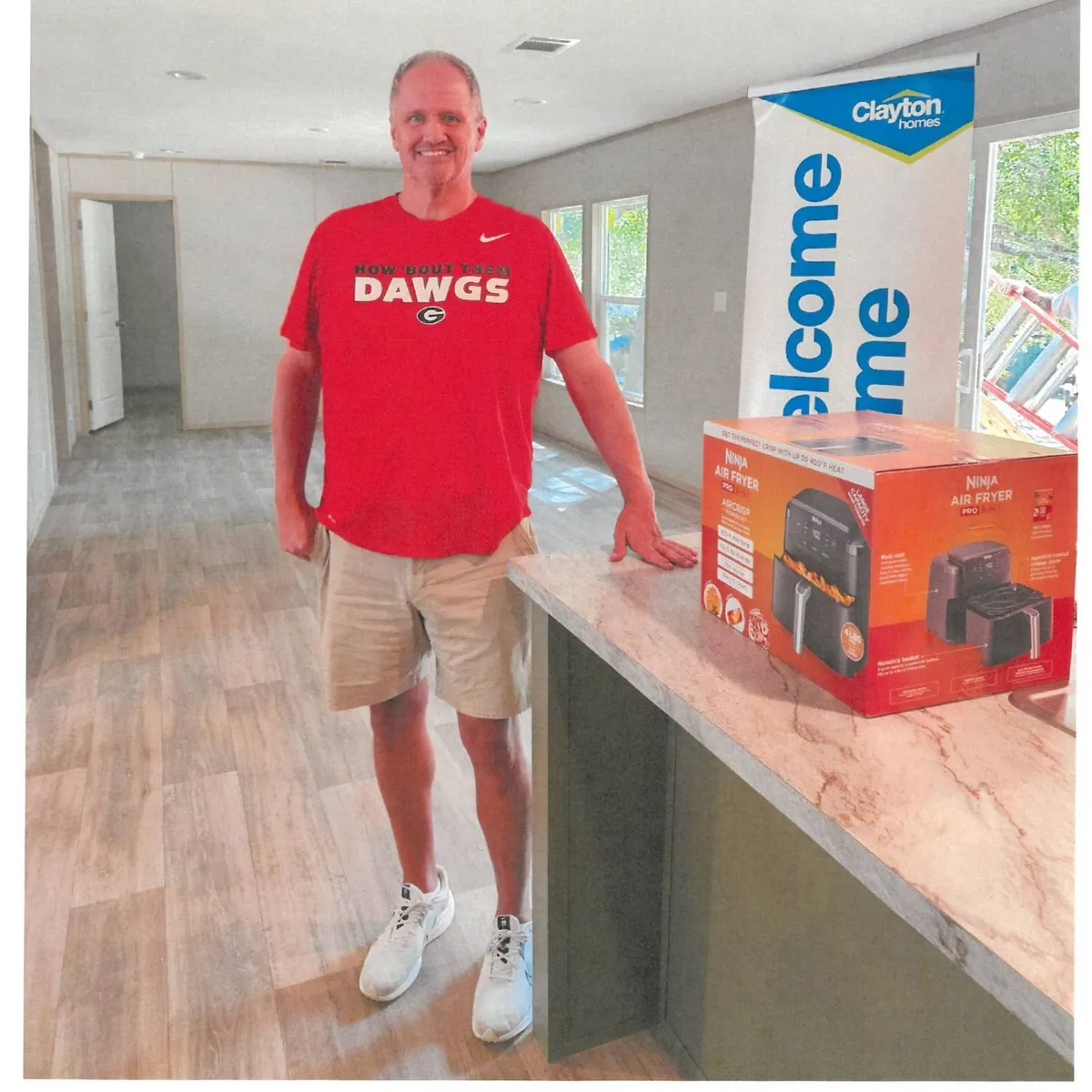 DAVID K. welcome home image